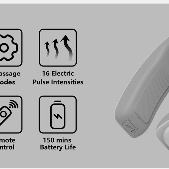 FIT KING Cordless Wearable Neck Massager ｜ FT-056N - Picture 8 of 8